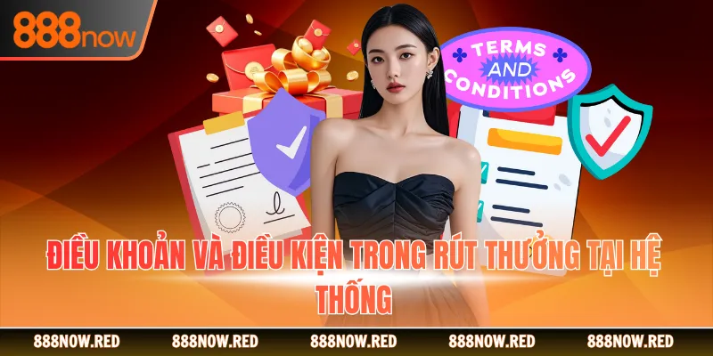 Điều khoản và điều kiện trong rút thưởng tại hệ thống